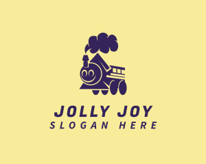 Toy Train Transportation logo design