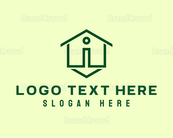 House Construction Letter I Logo