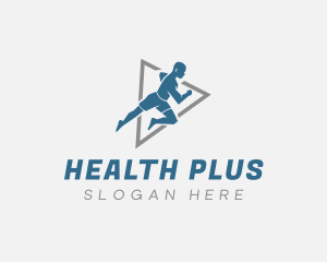 Health Fitness Runner logo design