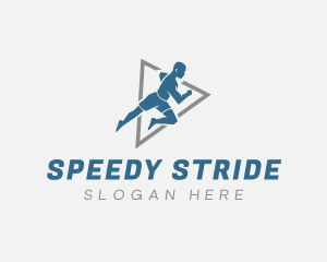 Sprinter - Health Fitness Runner logo design