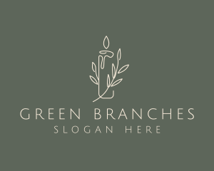 Candle Light Branch logo design