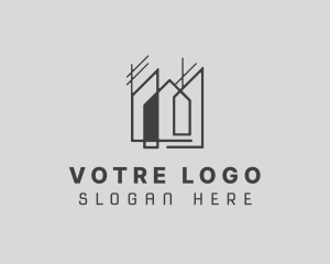 House Building Structure Logo