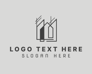 House Building Structure Logo