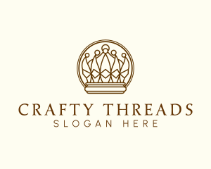 Luxury Royal Crown  logo design