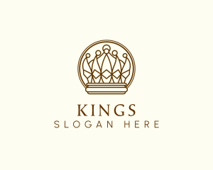 Luxury Royal Crown  logo design