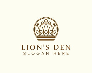 Luxury Royal Crown  logo design