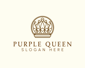 Luxury Royal Crown  logo design