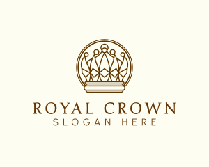 Luxury Royal Crown  logo design