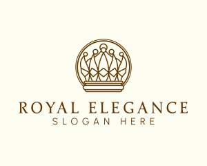 Luxury Royal Crown  logo design