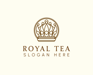 Luxury Royal Crown  logo design