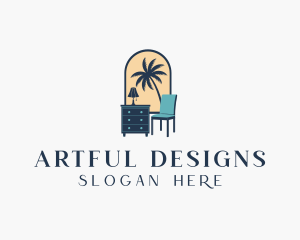 Interior Furniture Design logo design