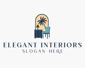 Interior Furniture Design logo design