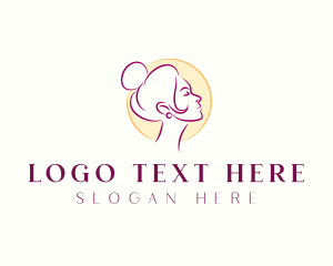 Relaxation - Woman Beauty Skincare logo design