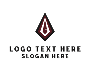 Menswear - DIamond Necktie Clothing logo design