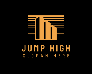 High Rise Building logo design