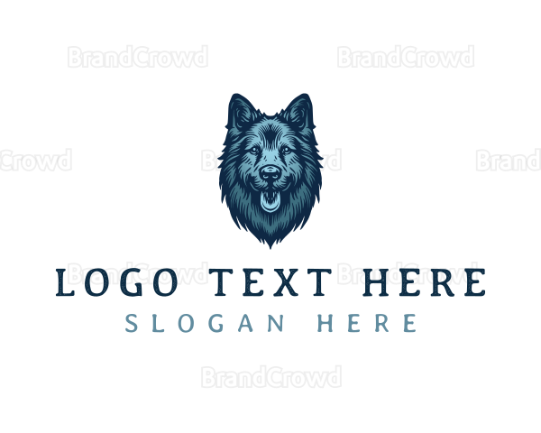 Canine Dog Puppy Logo