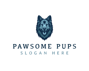 Canine Dog Puppy logo design