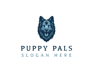 Canine Dog Puppy logo design