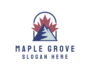 Maple - Maple Mountain Canada logo design