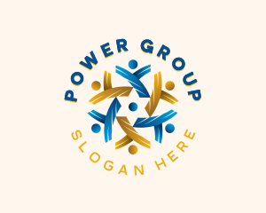 People Charity Group logo design