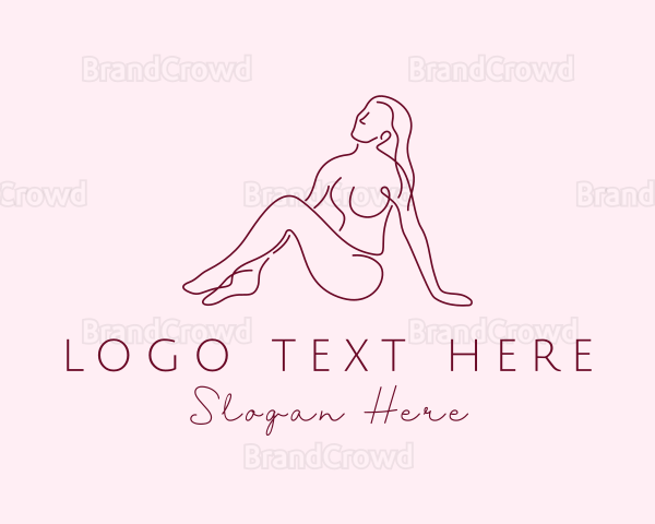 Naked Lady Stripper Logo