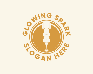 Gold Laser Machinery logo design