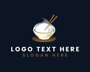 Smoke - Rice Bowl Restaurant logo design