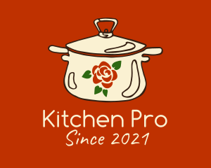 Cookware - Kitchen Pot Homeware logo design