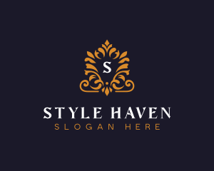 High End Floral Salon logo design