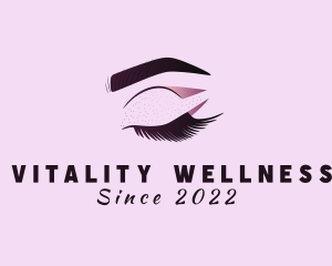 Wellness Beauty Eyelash logo design