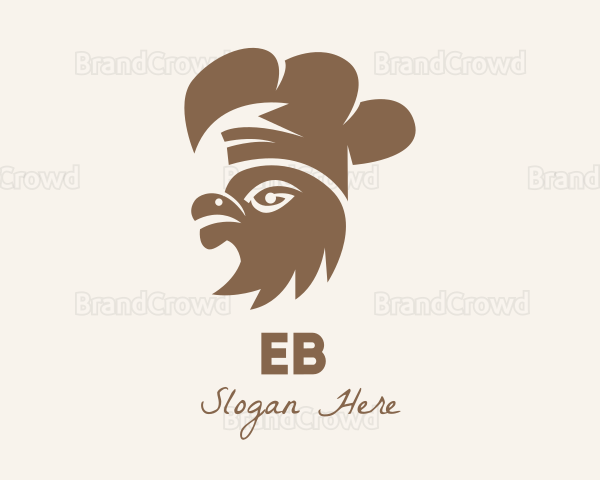 Brown Bird Chef Logo