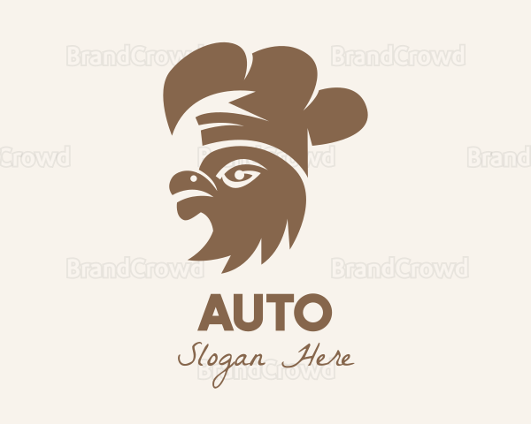 Brown Bird Chef Logo