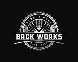 Industrial Laser Metalworks logo design