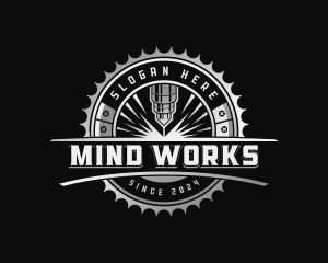 Industrial Laser Metalworks logo design