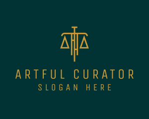 Law Firm Legal Scale logo design