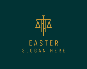 Legal - Law Firm Legal Scale logo design