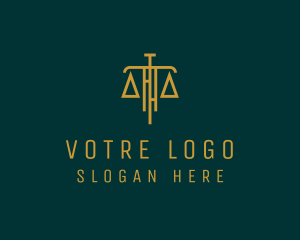 Law Office - Law Firm Legal Scale logo design