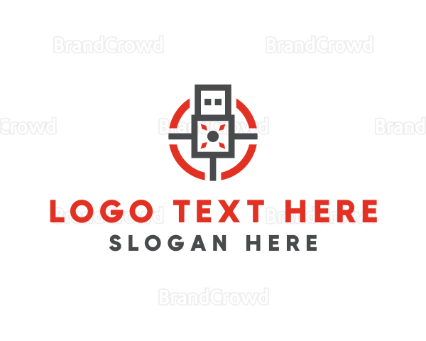 USB Flash Drive Logo