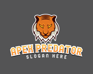 Predator - Predator Tiger Beast logo design