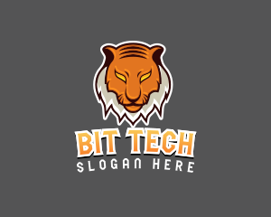 Predator Tiger Beast logo design