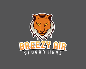 Predator Tiger Beast logo design