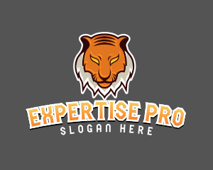 Predator Tiger Beast logo design