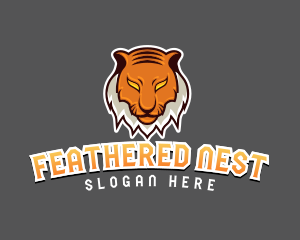 Predator Tiger Beast logo design