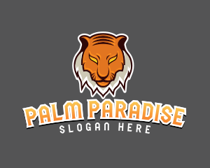 Predator Tiger Beast logo design