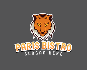 Predator Tiger Beast logo design