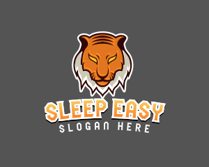 Predator Tiger Beast logo design