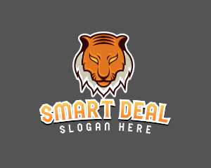 Predator Tiger Beast logo design