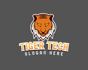 Tiger - Predator Tiger Beast logo design