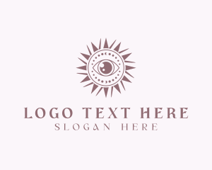 Crescent - Eye Spiritual Boho logo design