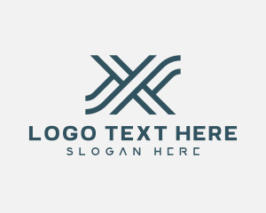 Programmer - Tech Programmer Letter X logo design